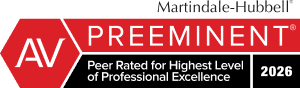 AV Preeminent Badge by Martindale Hubbell